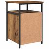 vidaXL Cabinet de chevet Vieux bois Bois d'ing&eacute;nierie