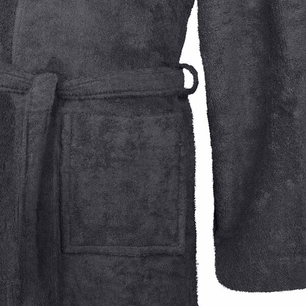 vidaXL Peignoir KINN Anthracite S Coton