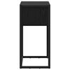 vidaXL Table d'appoint Ch&ecirc;ne noir 100 x 36 x 75 cm Bois d'ing&eacute;nierie