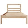 vidaXL Cadre de lit sans matelas 90x200 cm bois de pin massif