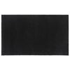 vidaXL Tapis de porte noir 90x150 cm fibre de coco touffet&eacute;