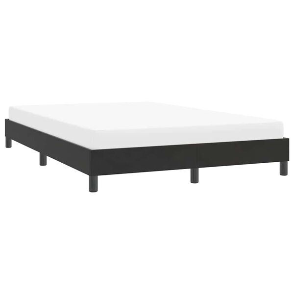 vidaXL Cadre de lit sans matelas noir 160x210 cm velours