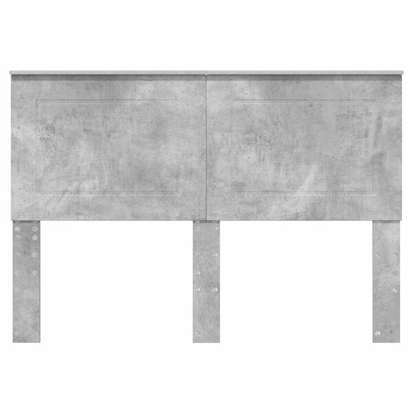 vidaXL T&ecirc;te de lit Gris B&eacute;ton 100 cm Bois d&rsquo;ing&eacute;nierie