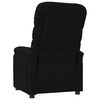 vidaXL Fauteuil inclinable &eacute;lectrique Noir Tissu