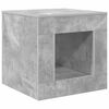 vidaXL Gris B&eacute;ton