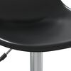 vidaXL Chaises pivotantes &agrave; manger lot de 4 noir PP