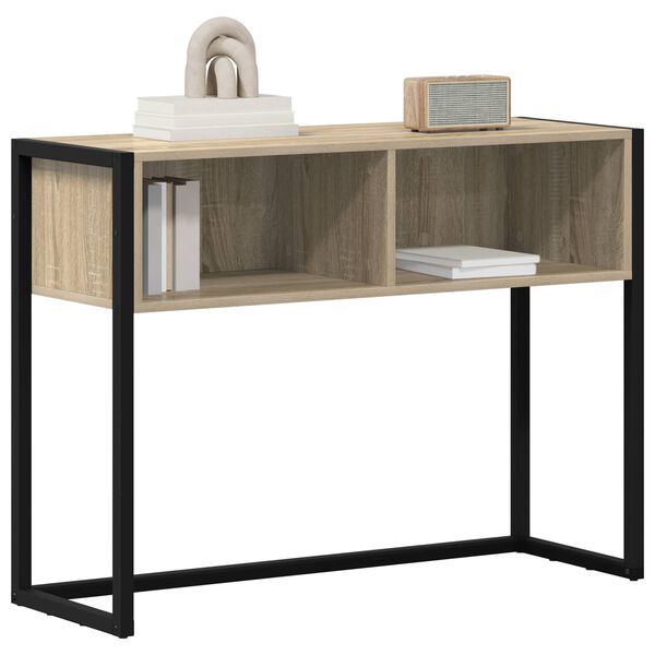 vidaXL Table d'appoint Sonoma 100 x 36 x 75 cm Bois d'ing&eacute;nierie