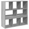 vidaXL Biblioth&egrave;que/S&eacute;parateur de pi&egrave;ce sonoma gris 100x33x94,5 cm