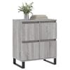 vidaXL Buffet Sonoma gris 60x35x70 cm Bois d'ing&eacute;nierie