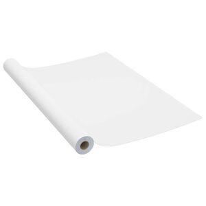 vidaXL Film autoadh&eacute;sif pour meubles Blanc 500x90 cm PVC
