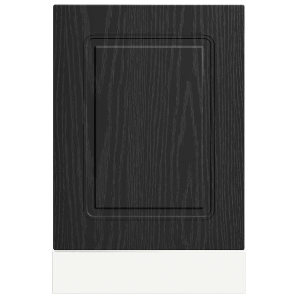 vidaXL Armoire de cuisine Kalmar Ch&ecirc;ne noir 45 x 1,5 x 67 cm