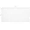 vidaXL Protecteur de table transparent 180x90 cm 1,6 mm PVC