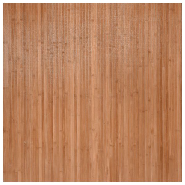 vidaXL Tapis rectangulaire naturel 100x100 cm bambou