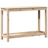 vidaXL Table de rempotage avec &eacute;tag&egrave;re 108x35x75 cm bois massif de pin