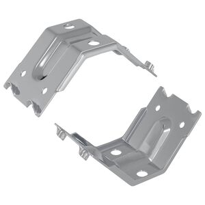 vidaXL Support 2 Zinc&eacute; 106 x 55 x 1,5mm Acier