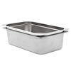 vidaXL R&eacute;cipients Gastronorm 2 pcs GN 1/1 150 mm Acier inoxydable