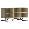 vidaXL Armoire &agrave; chaussures ch&ecirc;ne sonoma 90x38x45,5 cm