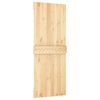 vidaXL Porte NARVIK Naturel 80 x 210 cm Bois de pin massif