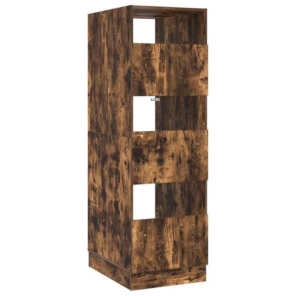 vidaXL Armoire &agrave; Laver Ch&ecirc;ne fum&eacute; 50 x 68 x 162 cm Bois d'ing&eacute;nierie