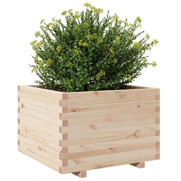 vidaXL Jardini&egrave;re 70x70x49,5 cm bois de pin massif