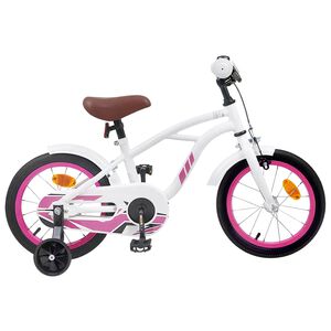 vidaXL V&eacute;lo pour Enfants 16 Pouces pour 4-6 ans Blanc