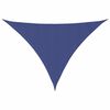 vidaXL Voile de parasol tissu oxford triangulaire 2,5x2,5x3,5 m bleu