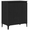 vidaXL Buffet Ch&ecirc;ne noir 60 x 35 x 70 cm Bois d'ing&eacute;nierie