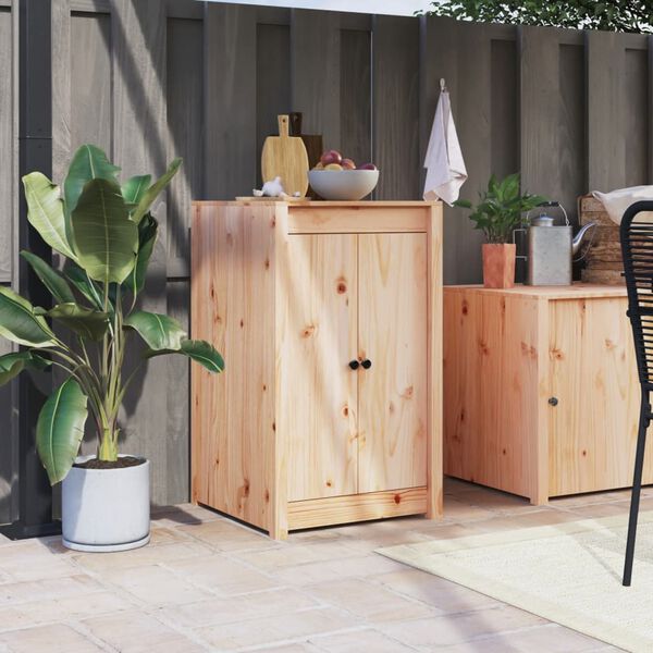 vidaXL Portes de cuisine d'ext&eacute;rieur 50x9x82 cm bois de pin massif