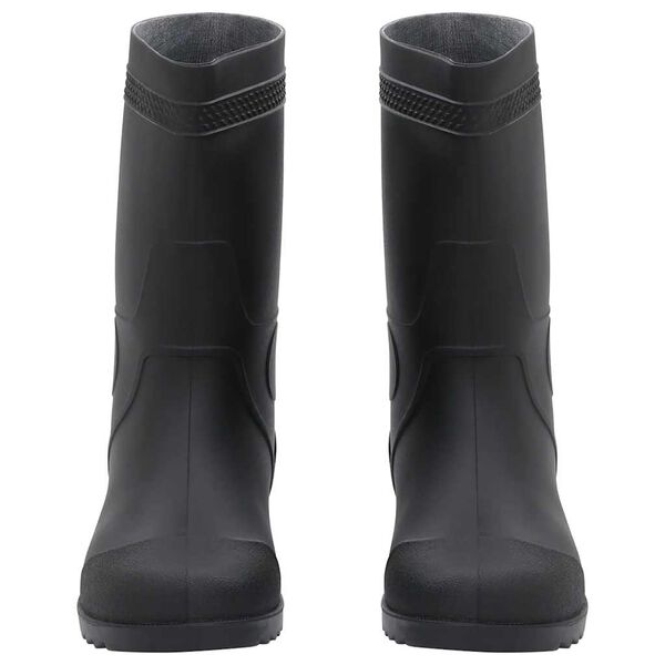 vidaXL Bottes de pluie noir taille 41 PVC