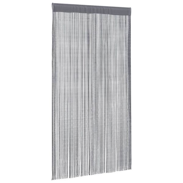 vidaXL Rideaux &agrave; fils 2 pi&egrave;ces Anthracite 140x250 cm