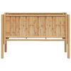 vidaXL Jardinière surélevée Marron 110 x 35 x 70 cm Bambou