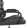 vidaXL Chaise de jeu Noir et camouflage Similicuir
