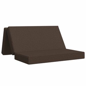 vidaXL Canap&eacute;-lit pliable 160 x 67 x 45 cm Taupe