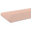 vidaXL &Eacute;tag&egrave;re flottante 4 pcs Rose 60 x 9 x 2,5 cm Acier