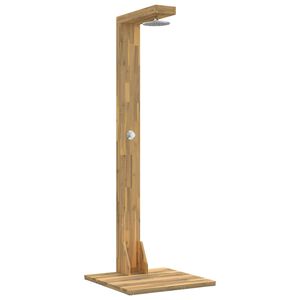 vidaXL Douche d'ext&eacute;rieur 210,5 cm Blanc
