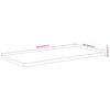 vidaXL Comptoir de salle de bain 120x60x3,8 cm rectangulaire acacia