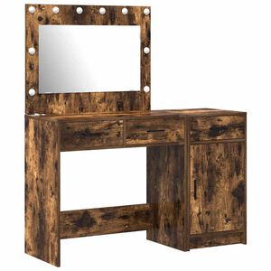 vidaXL Table de Toilette avec tiroir 2 pcs Marron 40 x 41 x 75 cm