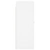 vidaXL Armoire murale blanc 69,5x34x90 cm