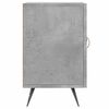 vidaXL Meuble TV gris b&eacute;ton 150x30x50 cm bois d'ing&eacute;nierie