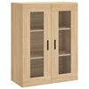 vidaXL Armoire murale ch&ecirc;ne sonoma 69,5x34x90 cm