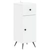 vidaXL Meuble de Rangement de Salle de Bain BREDA Blanc