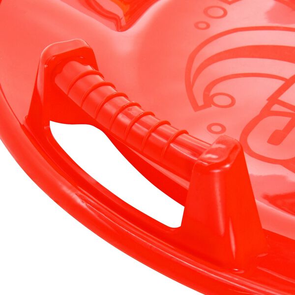 vidaXL Luge ronde Rouge 66,5 cm PP