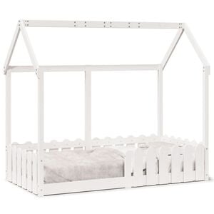 vidaXL Cadre de lit d'enfants forme de maison sans matelas 80x160 cm