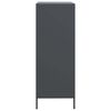 vidaXL Buffet haut anthracite 68x39x103,5 cm acier