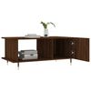 vidaXL Table basse chêne marron 90x50x40 cm bois d'ingénierie