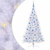 vidaXL Sapin de No&euml;l artificiel avec 300 LED Blanc 180 cm PVC et Acier