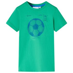 vidaXL T-shirt pour enfants vert 104