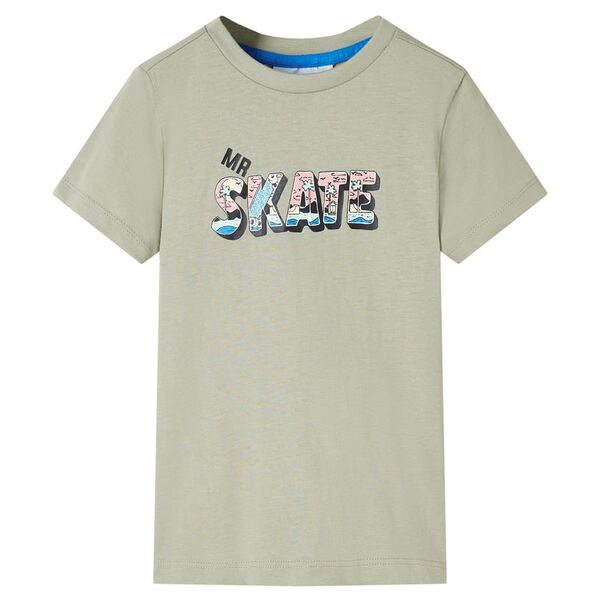 T-shirt pour enfants kaki clair 116