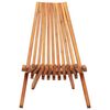 vidaXL Chaise pliable d'extérieur Bois d'acacia solide