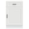 vidaXL Armoire de cuisine Porto blanc bois d'ing&eacute;nierie